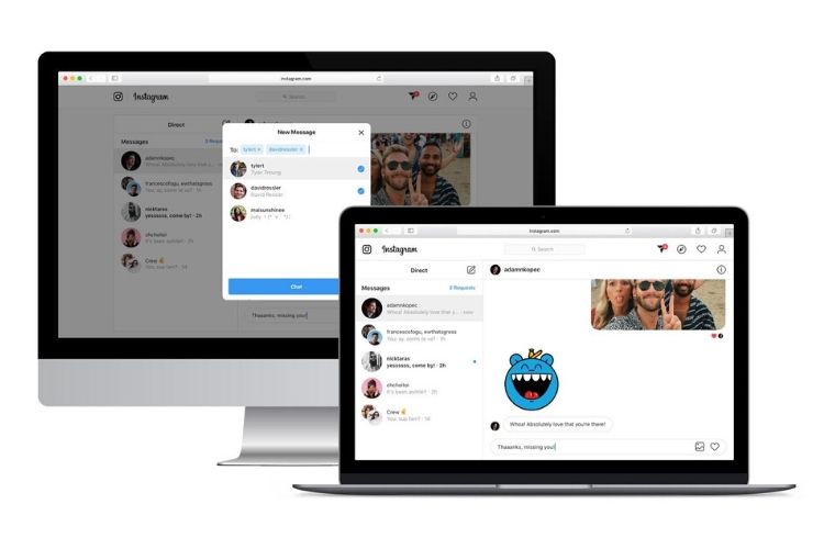 Instagram gets DMs on the Web