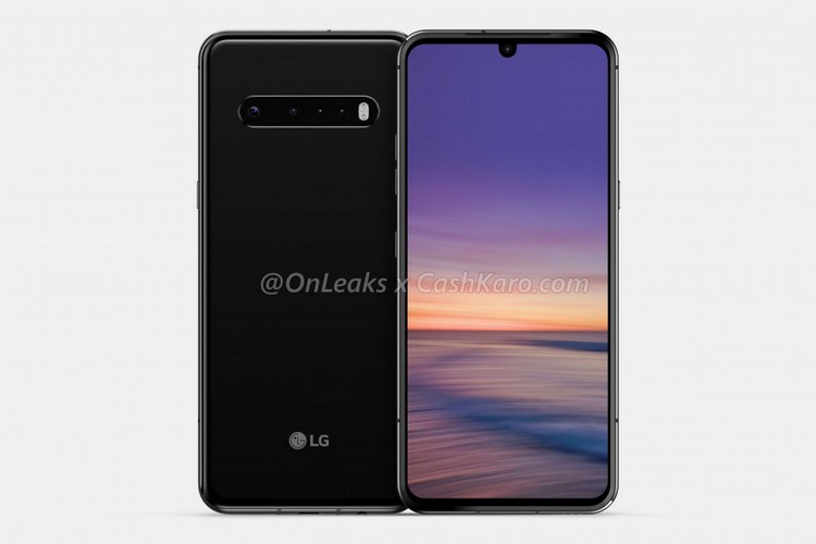 LG G9 leaked render website