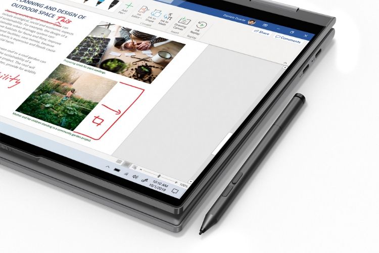 Lenovo Yoga 5G digital pen