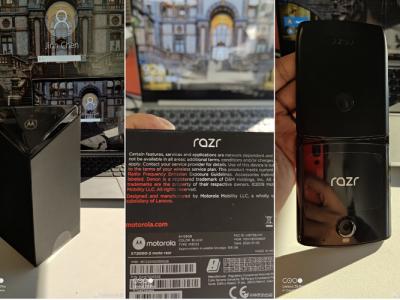 Moto Razr 2019 retail box official teaser website