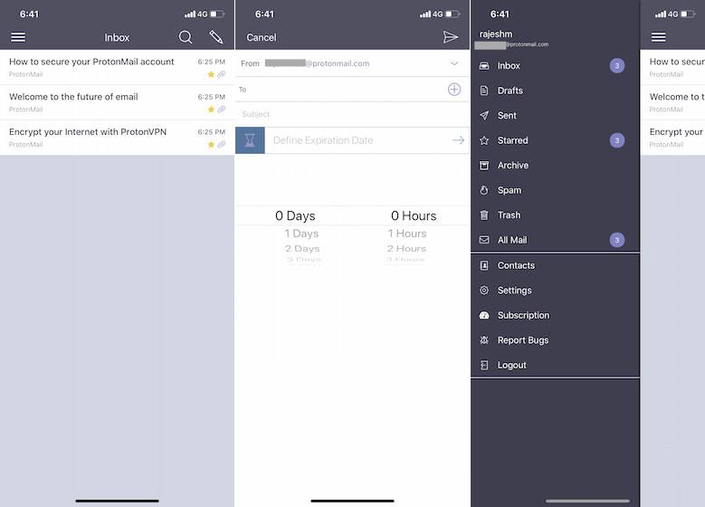 ProtonMail for iOS