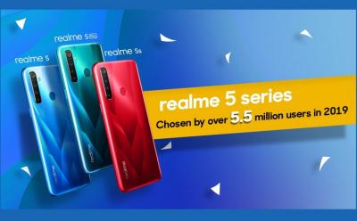 Realme 5 series sales website