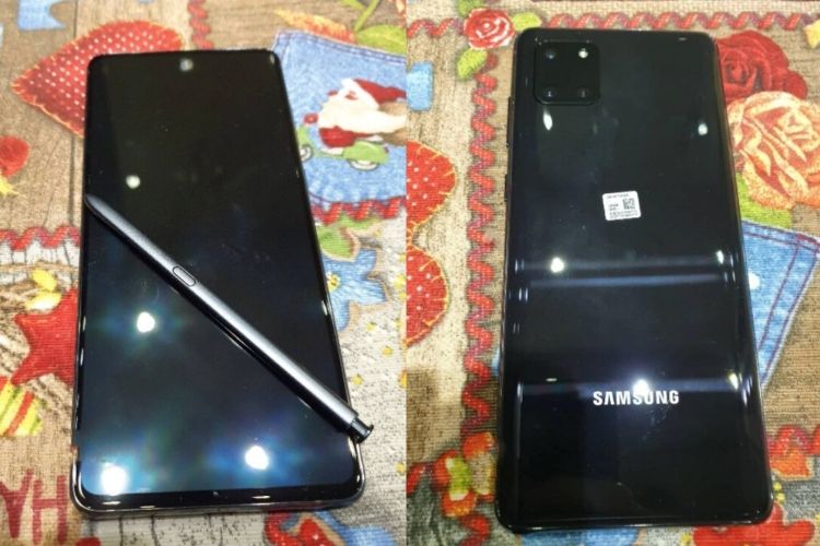 Galaxy Note 10 Lite Leaked Real-life Images Confirm Design, Square Camera  Bump | Beebom