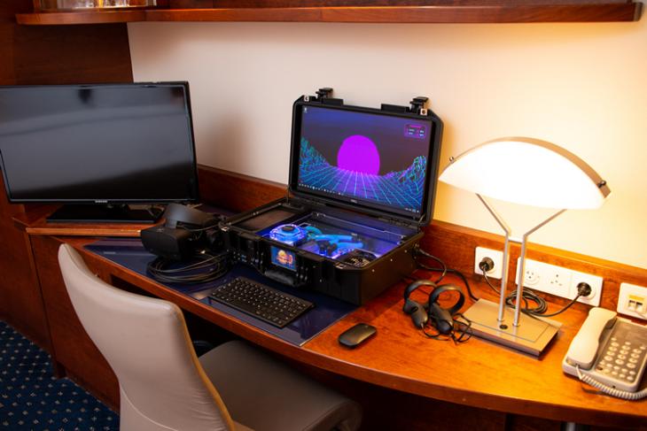 This Redditor Built a Portable Gaming Rig in a Briefcase