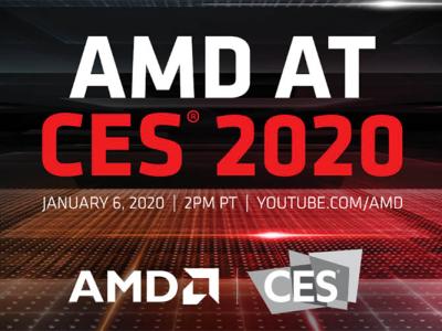 amd ces 2020 event announced