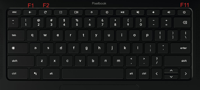 enable function keys on chromebook