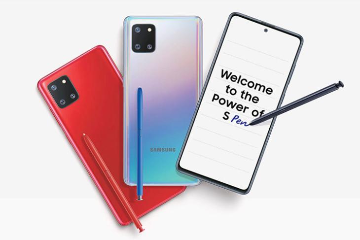 galaxy note 10 lite launched india featured