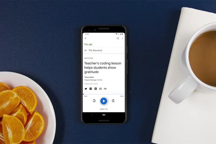 google read it feature ces 2020