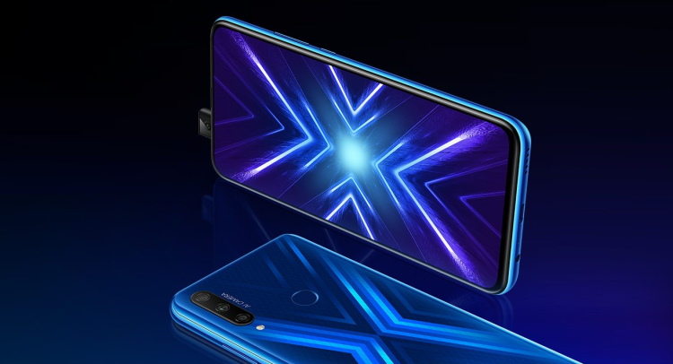 honor 9X - display and rear panel design