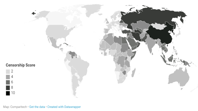 internet censorship map