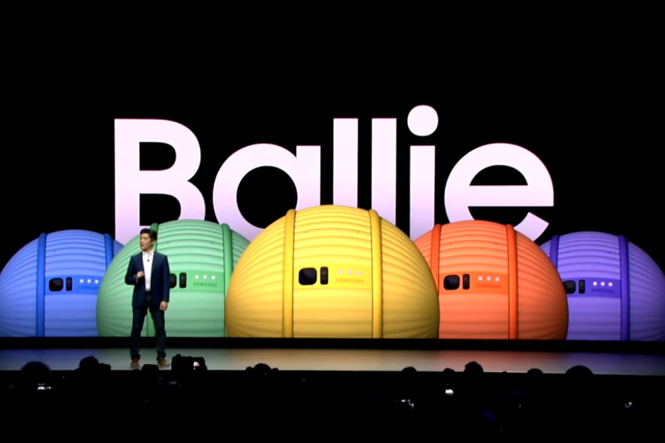 samsung ballie tiny companion robot