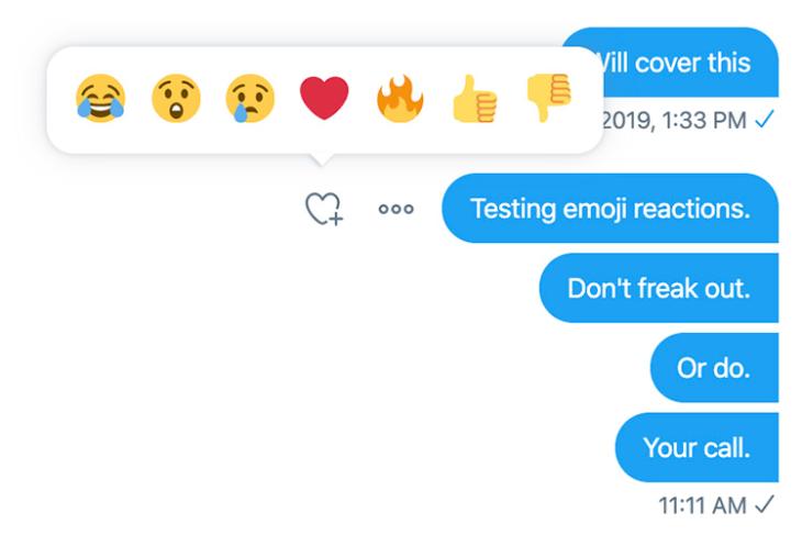 Twitter Rolling out Emoji Reactions in Direct Messages | Beebom