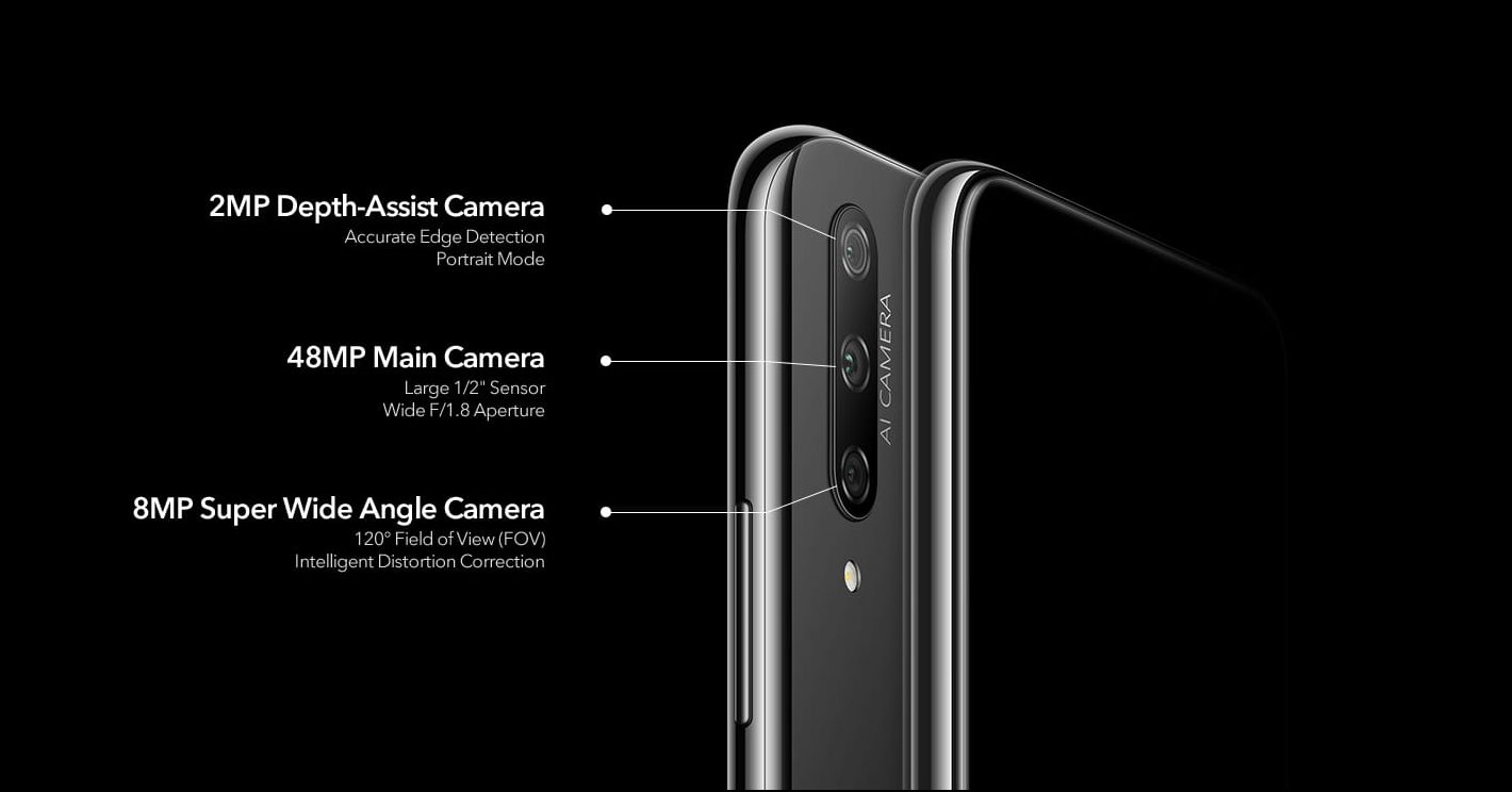 Honor 9X camera specs