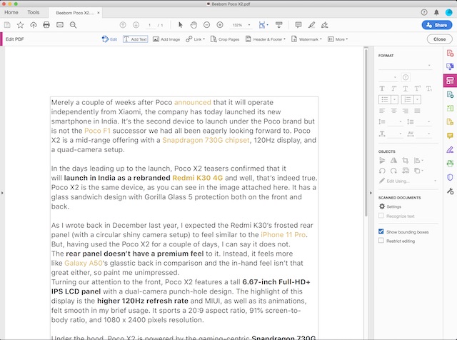 PDF Editor: Adobe Acrobat Reader DC