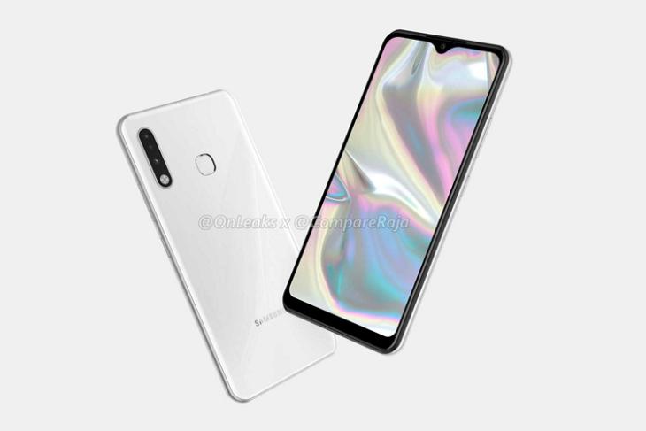 Leaked Samsung Galaxy A70e Renders Suggest Physical Fingerprint Scanner and microUSB Port