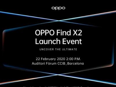 Oppo find X2 launch date MWC 2020