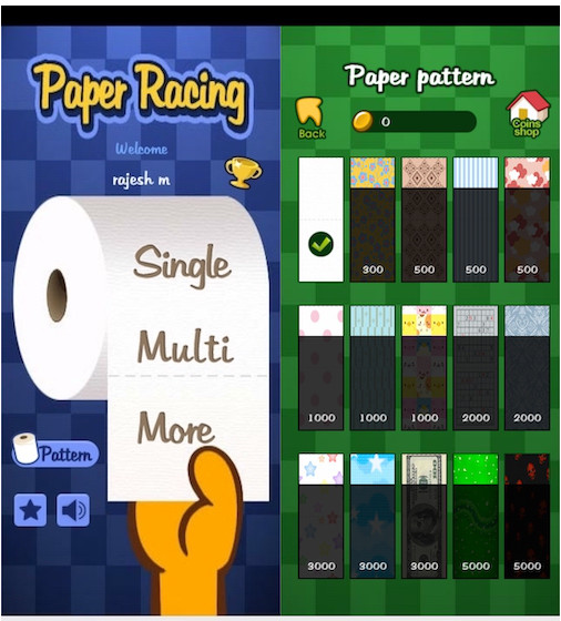 Paper Racing