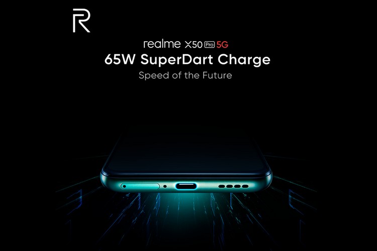 Realme X50 Pro - superdart fast charging