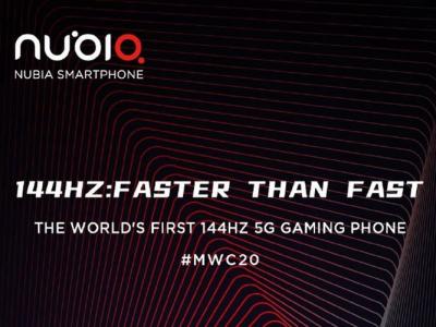 Red Magic 5G MWC 2020 announcement website