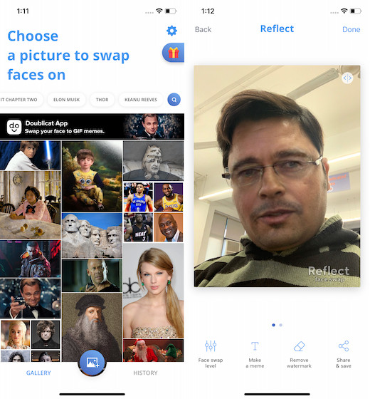 10 приложений Face Swap чтобы сделать ваши фотографии веселыми. 