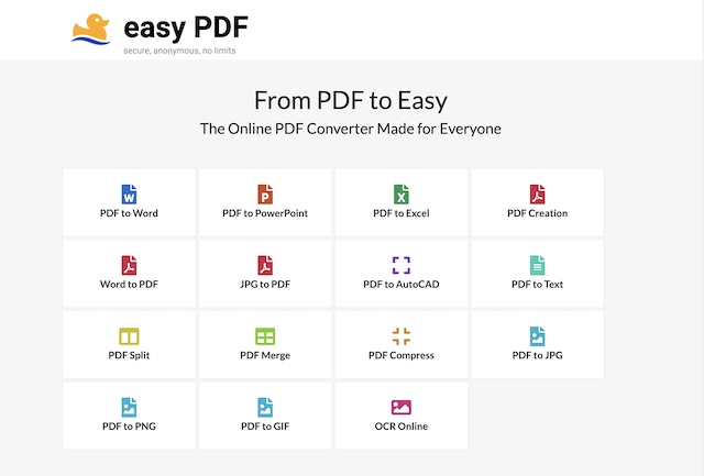 简单的PDF