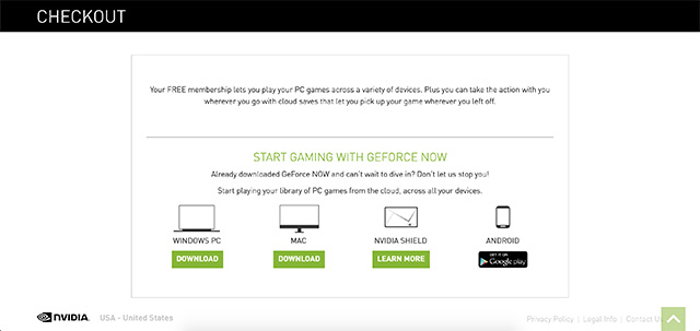 geforce now client side apps