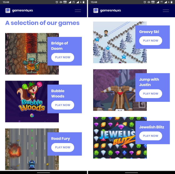 Google Area 120’s GameSnacks Brings Casual Web Games to Low-End Devices