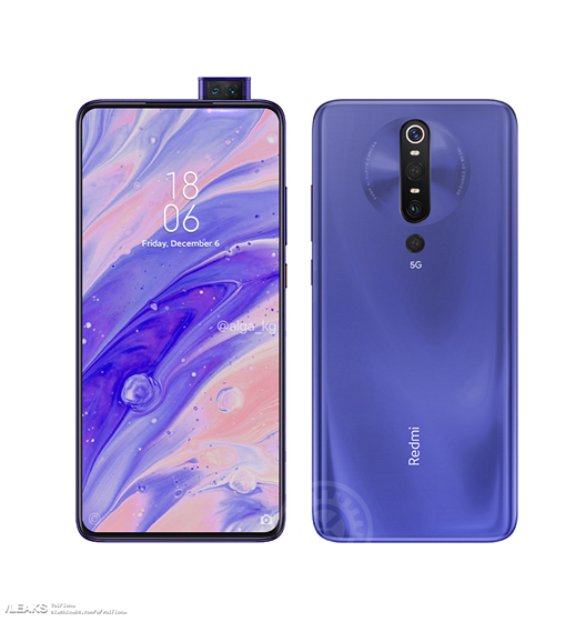 redmi k30 pro render leak