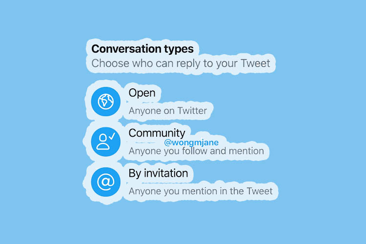 twitter conversation features