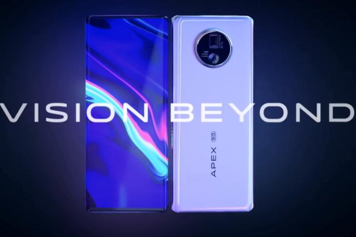 vivo apex 2020 concept phone unveiled