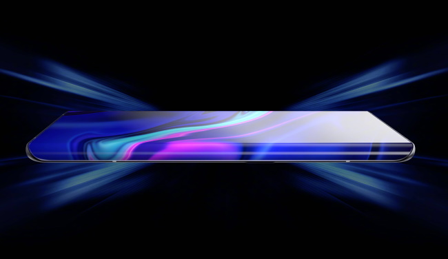 vivo apex 2020 concept phone display - 120-degree waterfall screen