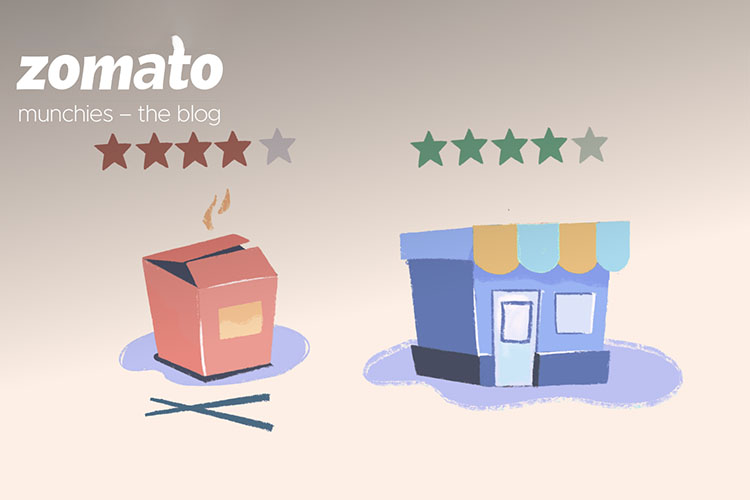 zomato interface redesign