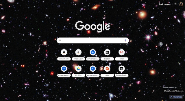 Deep Space Theme in Black