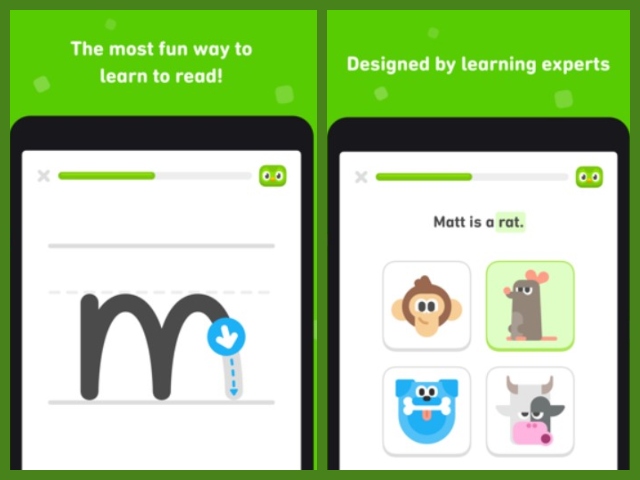 learn to read duolingo abc