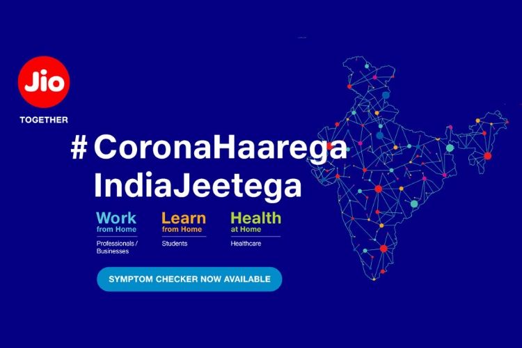 Jio Coronavirus Symptoms Checker