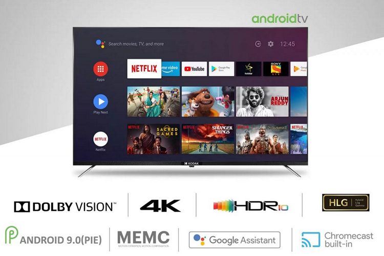 Kodak Launches CA Series Android TVs in India; Starts at Rs.23,999