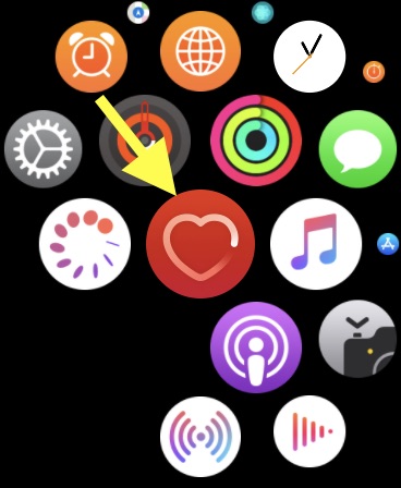 Apple watch, apple watch health, devices, heart rate, mobile, screens icon  - Download on Iconfinder