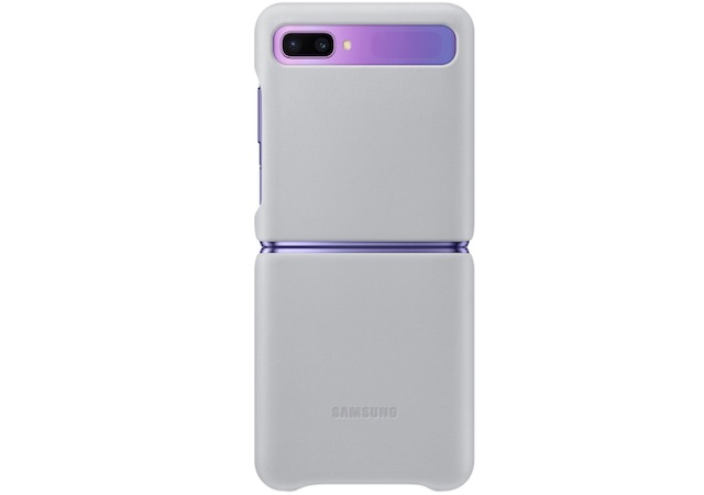 Samsung's official leather cover for Z Flip