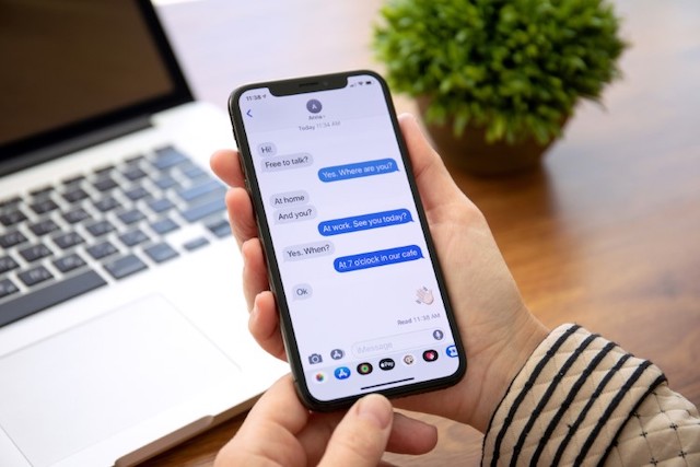 نظام التنويه مثل سلاك في iMessage