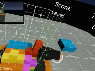 VR 3D Tetris feat.