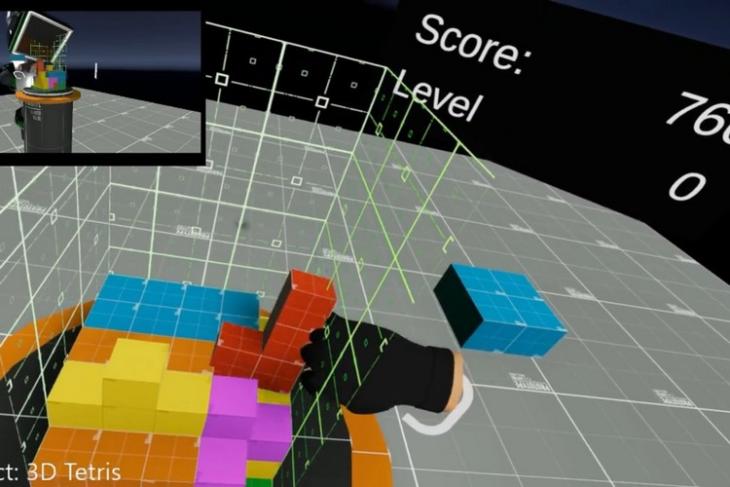 VR 3D Tetris feat.