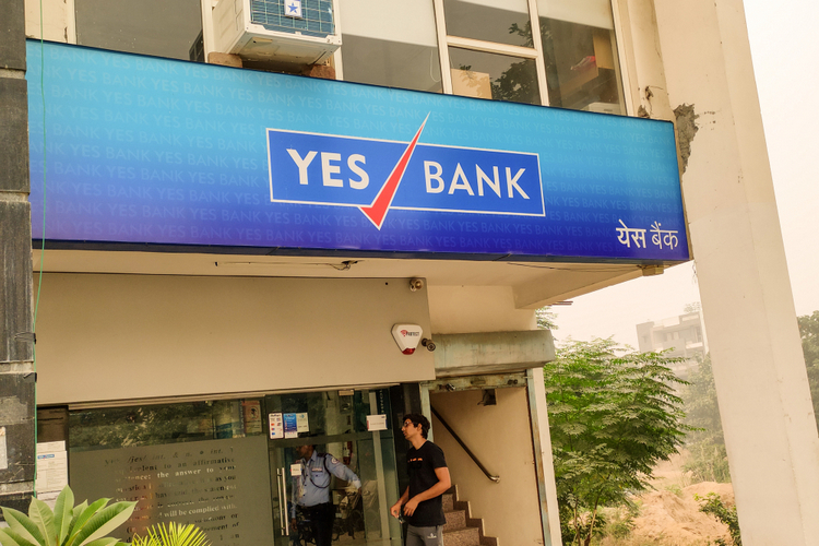 Yes Bank shutterstock website