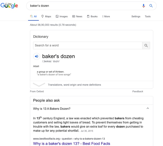 Baker’s Dozen 