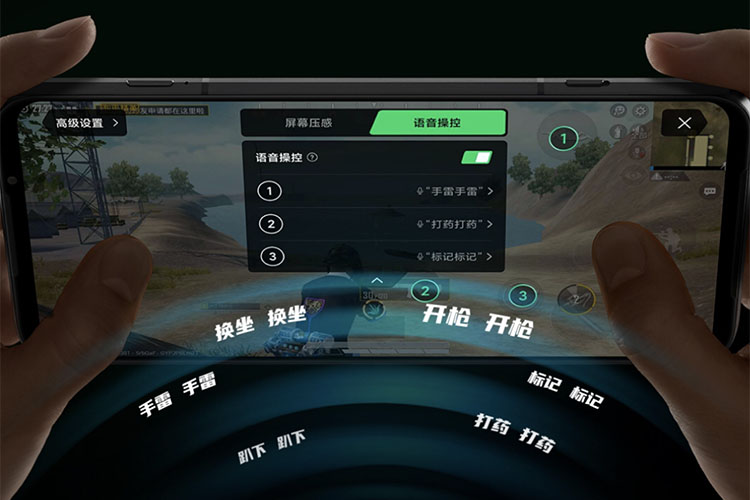 black shark 3 voice control feature