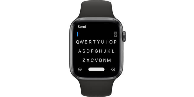 flicktype keyboard apple watch