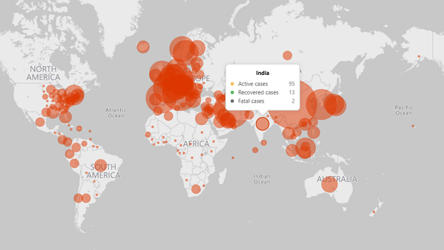 microsoft covid tracker