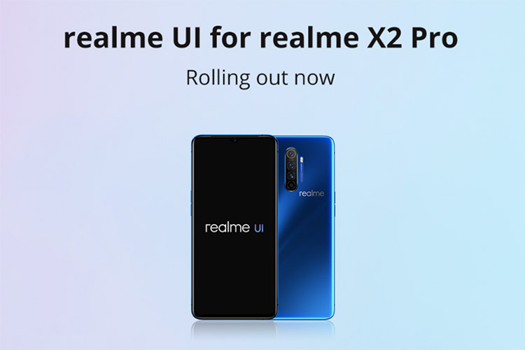 realme x2 pro realme ui stable rollout