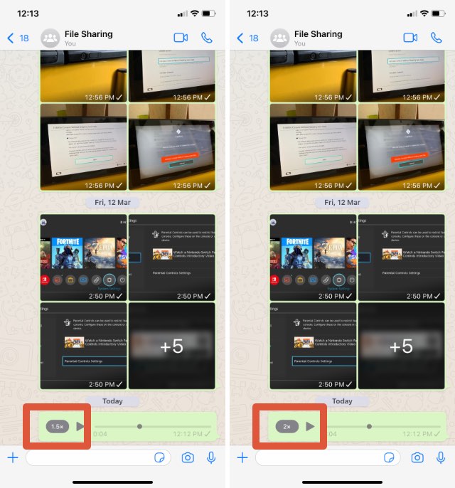 whatsapp tips adjust playback speeds