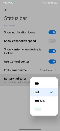 New Battery Indicators Best MIUI 12 Features