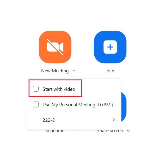 screen share meeting